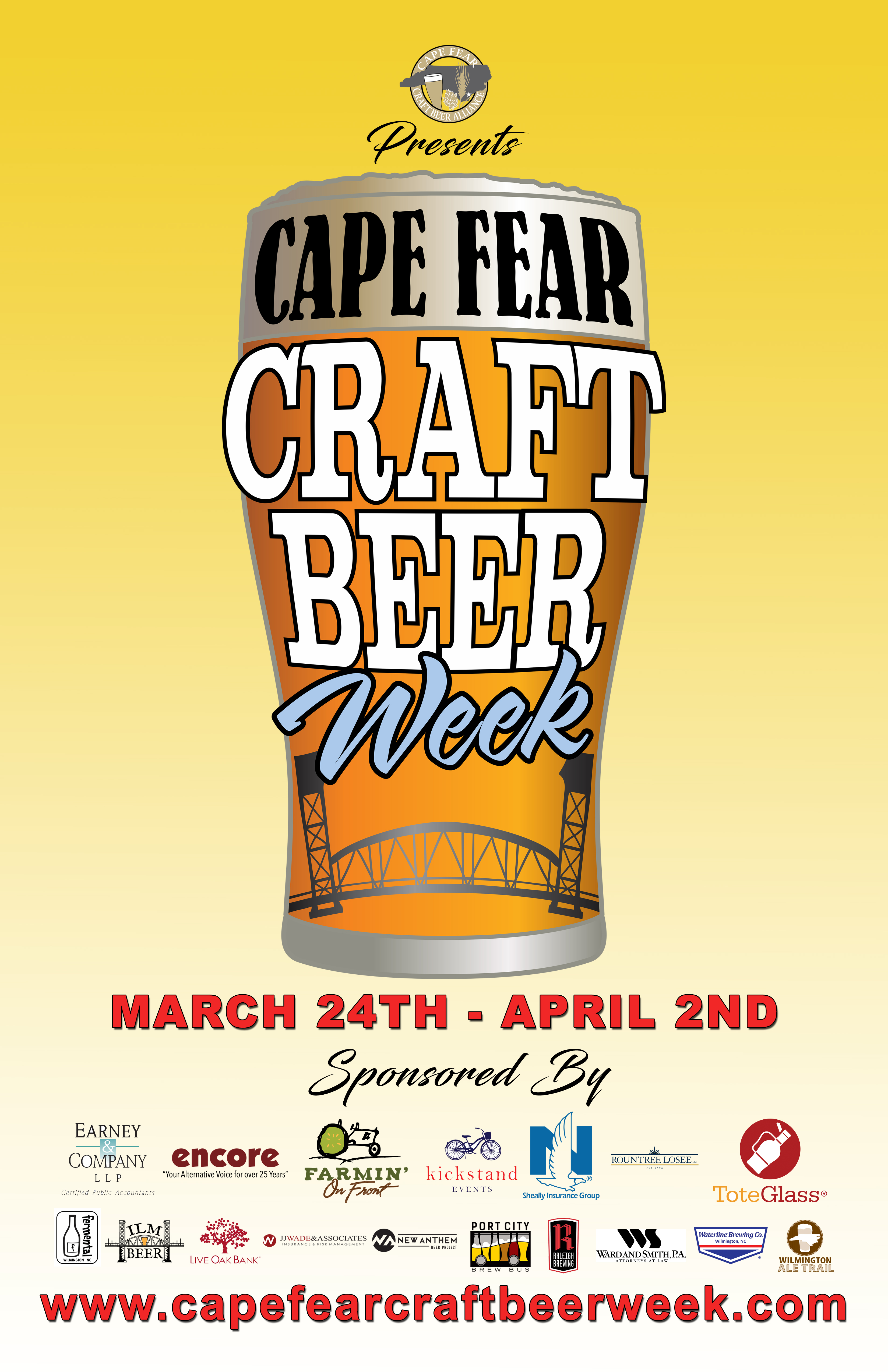 Cape Fear Craft Beer Week Poster